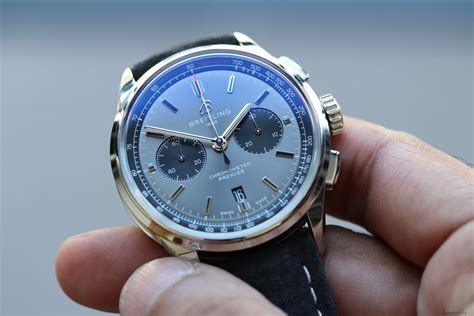 breitling premier black dial|breitling premier chronograph review.